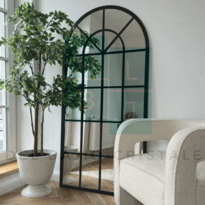 Espejo Ventana Arqueada Marco En Herrería 180cm x 100cm