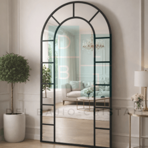 Espejo Marco En Herrería Estilo Ventanal 180cm x 100cm