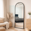 Espejo Arqueado Cuerpo Completo Marco en Herrería 180cm x 50cm