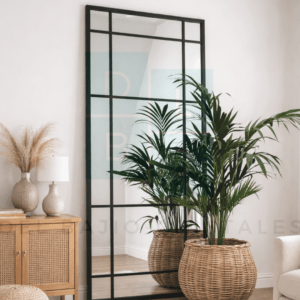 Espejo Rectangular Cuerpo Completo Decorativo Marco En Herrería 180cm x 100cm