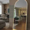 Espejo Arqueado Marco en Herrería 180cm x 80cm Con Luz Led Neón - Imagen 2