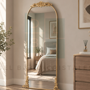 Espejo Arqueado Vintage Marco En Herrería 180cm x 60cm