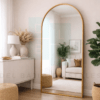 Espejo Arqueado Cuerpo Completo Marco en Herrería 180cm x 90cm - Imagen 2