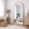 Espejo Arqueado Cuerpo Completo Marco en Herrería 180cm x 80cm - Imagen 2