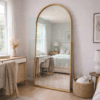 Espejo Arqueado Cuerpo Completo Marco En Herrería 180cm x 70cm Con Pie De Apoyo - Imagen 2