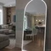 Espejo Arqueado Marco en Herrería 180cm x 80cm Con Luz Led Neón
