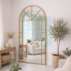 Espejo Diseño Ventana Arco Marco de Hierro 180x100cm - Imagen 2