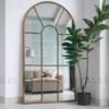 Espejo Tipo Ventana Arqueada Marco En Herrería 180cm x 100cm - Imagen 2