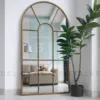 Espejo Tipo Ventana Arqueada Marco En Herrería 180cm x 100cm - Imagen 2