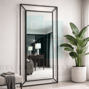 Espejo de Cuerpo Completo Con Marco Doble De Herrería 180 x 100 cm