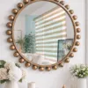 Espejo Circular Marco En Herrería Esferas Decorativas 100cm de diametro - Imagen 2