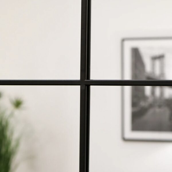 Espejo Ventana Rectangular Marco En Herrería 130cm x 100cm - Imagen 5