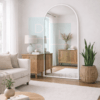 Espejo Arqueado Cuerpo Completo Marco en Herrería 200cm x 100cm - Imagen 3