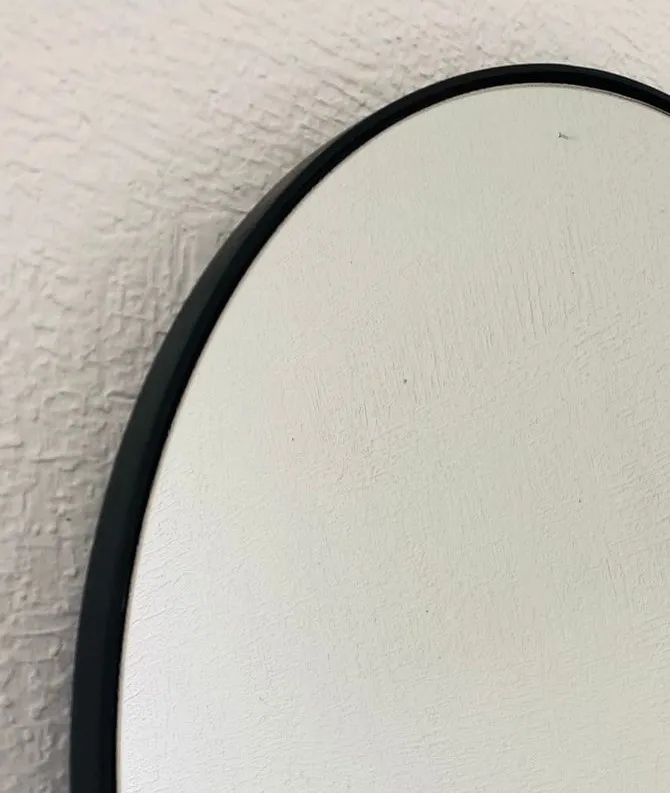 Espejo Circular Marco En Herrería Al Ras 110cm De Diámetro - Imagen 3