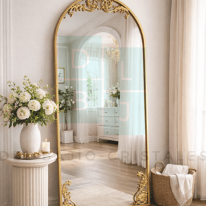 Espejo Arqueado Vintage Marco En Herrería 180cm x 80cm