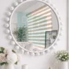 Espejo Circular Marco En Herrería Esferas Decorativas 100cm de diametro - Imagen 3