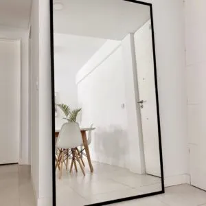 Espejo Rectangular Cuerpo Completo Marco En Herrería 180cm x 100cm