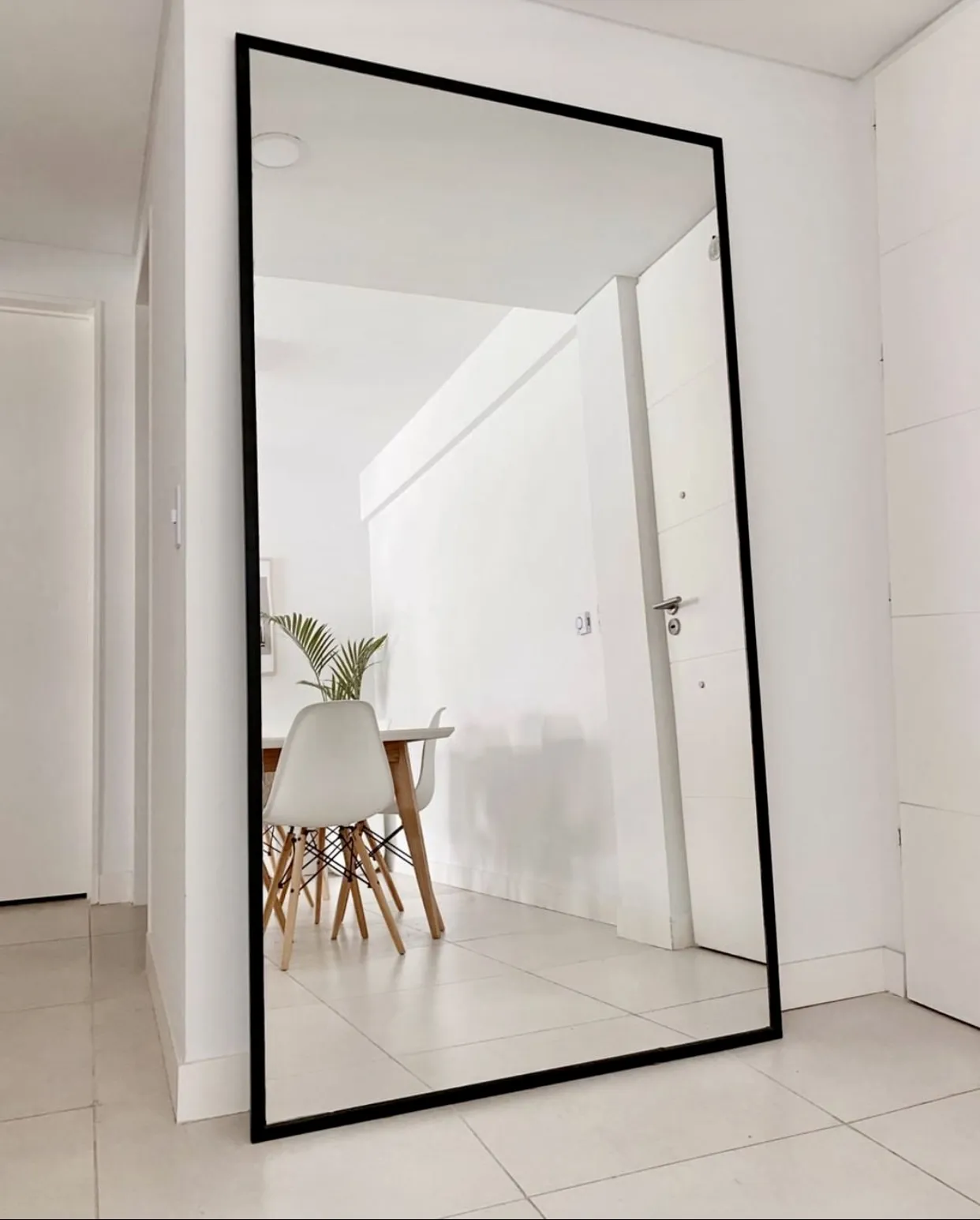 Espejo Rectangular Cuerpo Completo Marco En Herrería 180cm x 100cm