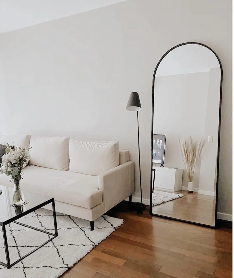 Espejo Arqueado Cuerpo Completo Marco en Herrería 180cm x 70cm - Imagen 3