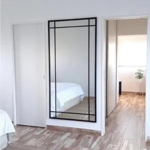 Espejo Rectangular Cuerpo Completo Marco En Herrería 180cm x 100cm