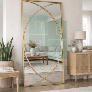 Espejo Cuerpo Completo Minimalista En Herrería 180cm x 100cm