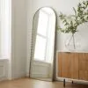 Espejo Arqueado Cuerpo Completo Marco en Herrería 180cm x 50cm - Imagen 2
