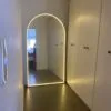 Espejo Arqueado Marco en Herrería 200cm x 100cm Con Luz Led Neón - Imagen 3