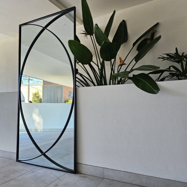Espejo Cuerpo Completo Minimalista En Herrería 180cm x 100cm