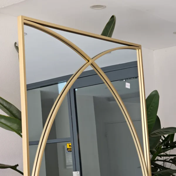 Espejo Cuerpo Completo Minimalista En Herrería 180cm x 100cm - Imagen 3