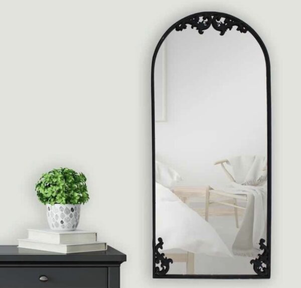 Espejo Arqueado Vintage Marco En Herrería 180cm x 80cm - Imagen 3
