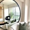 Espejo Circular Marco En Herrería 130cm De Diámetro - Imagen 3