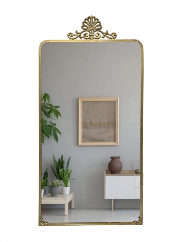 Espejo Rectangular Vintage Marco En Herrería 180cm x 90cm - Imagen 2
