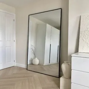 Espejo Rectangular Cuerpo Completo Marco En Herrería 200cm x 100cm