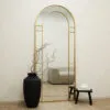 Espejo Arqueado Diseño Cuerpo Completo Marco en Herrería 190cm x 90cm - Imagen 2